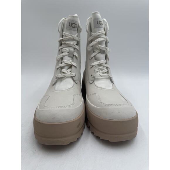 Uggs THE UGG LUG Women's NWD Boot White/Tan US Size 9.5 Medium NIB - Picture 5 of 12